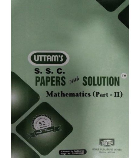 Uttams Paper Solution Std 10 Mathematics Part 2 MH State Board Class 10 - SchoolChamp.net